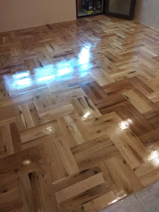 Естествен масивен паркет