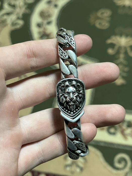 серебренный браслет