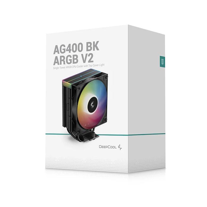 CPU cooler Deepcool AG400 BK ARGB V2
