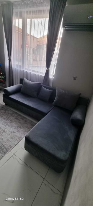 Ъглов разтигателен диван без Забележки