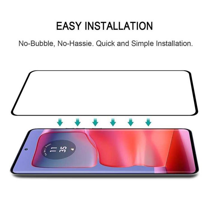 Извит закален стъклен протектор за Motorola Edge 50 Pro Ultra Fusion