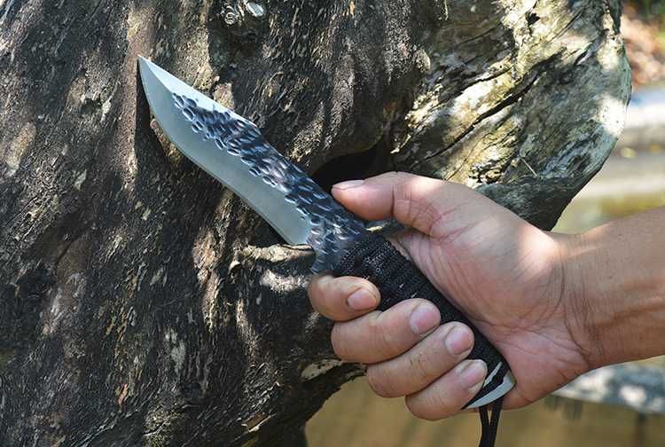 Тактически нож HTWM-80 от цяло парче метал Full Tang