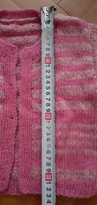 Нови ръчно плетени зимни вълнени блузи, елек детски вълнени чорапи