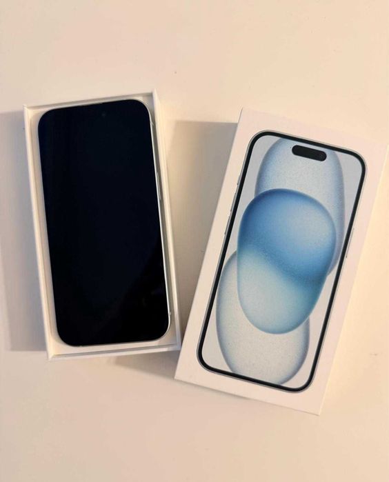 iPhone 15 • BLUE • 98% Bateria • SCHIMB