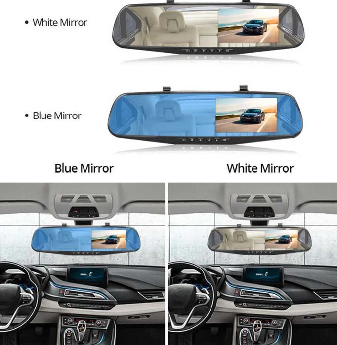 inregistrare camera video auto tripla dvr