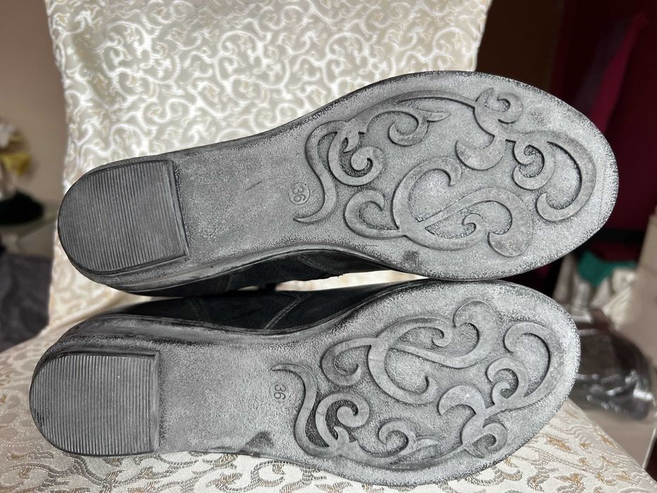 Зимни ботуши 36 размер. Нови. Естествена кожа.