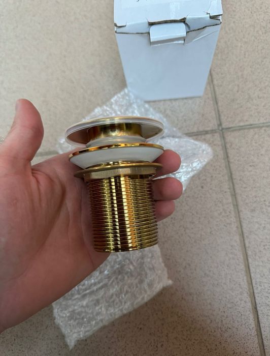 Deante dop pentru cadă auriu KYY_Z10B