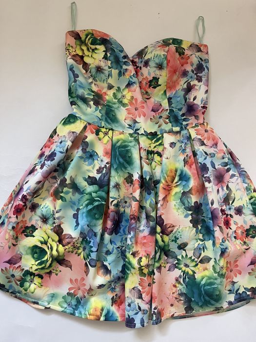 Rochie colorata baby doll marimea 36 Pretty Woman