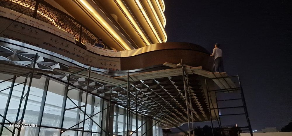 Alkafon mantaj #alyukobond alyumin panel