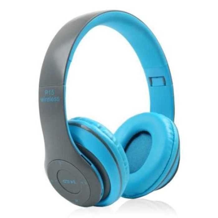 Casti wireless bluetooth pliabile cu microfon si radio,noi