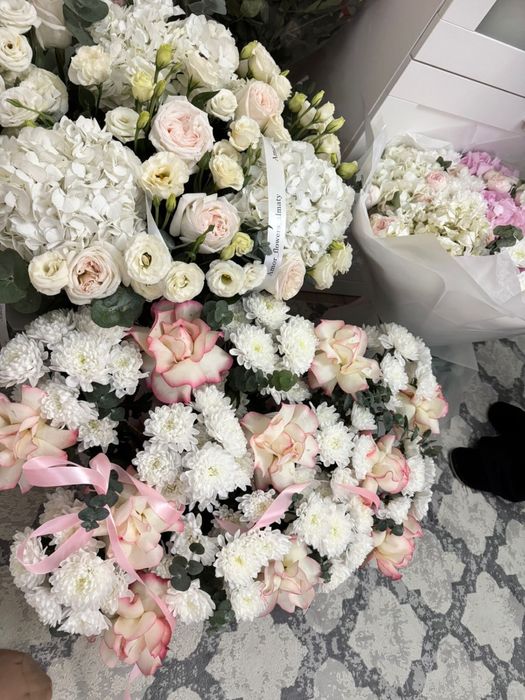 Букет нежных цветов