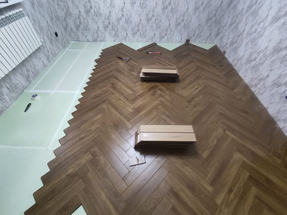 Укладка ламината