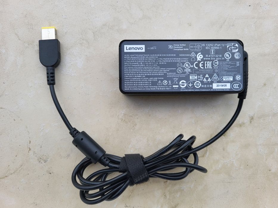 3x Lenovo 20V 45W mufa USB smart