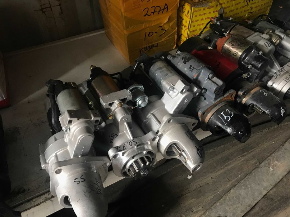 Генератор и стартер для спецтехники