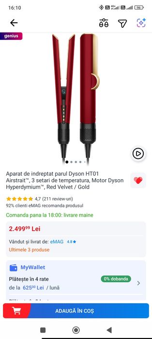 Dyson Airstrait HT01