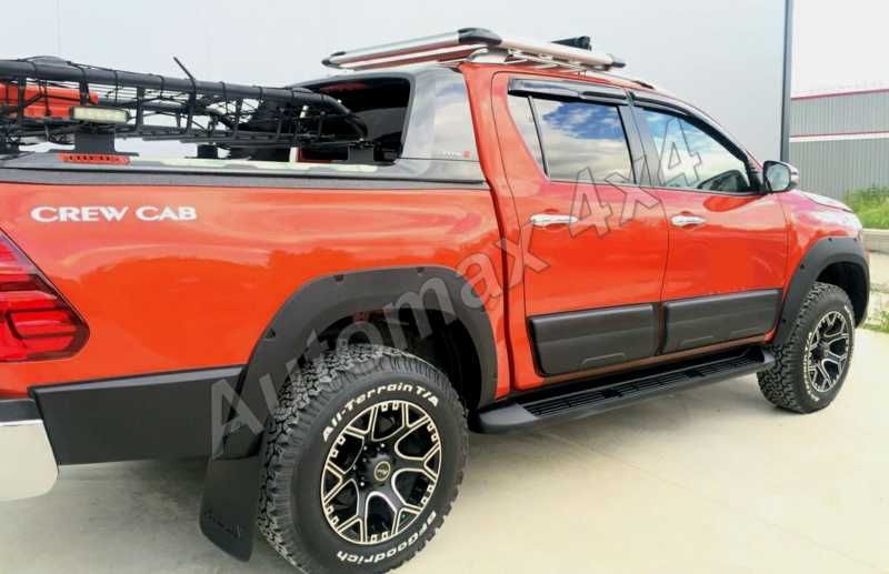 Overfendere, umflaturi laterale, protectie aripi Hilux, Ranger, Amarok, L200, Navara, X-Class, D-Max...