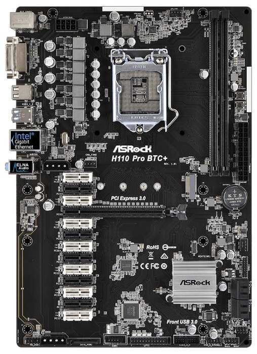 AsRock H110 PRO BTC +