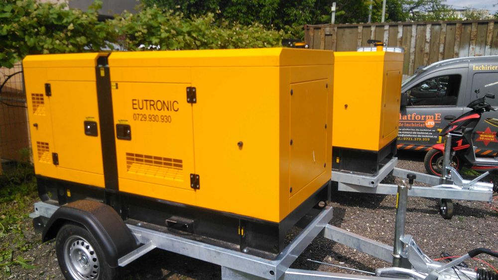 Generatoare trifazate 3kw-150kw | Inchiriere grup electrogen mobil