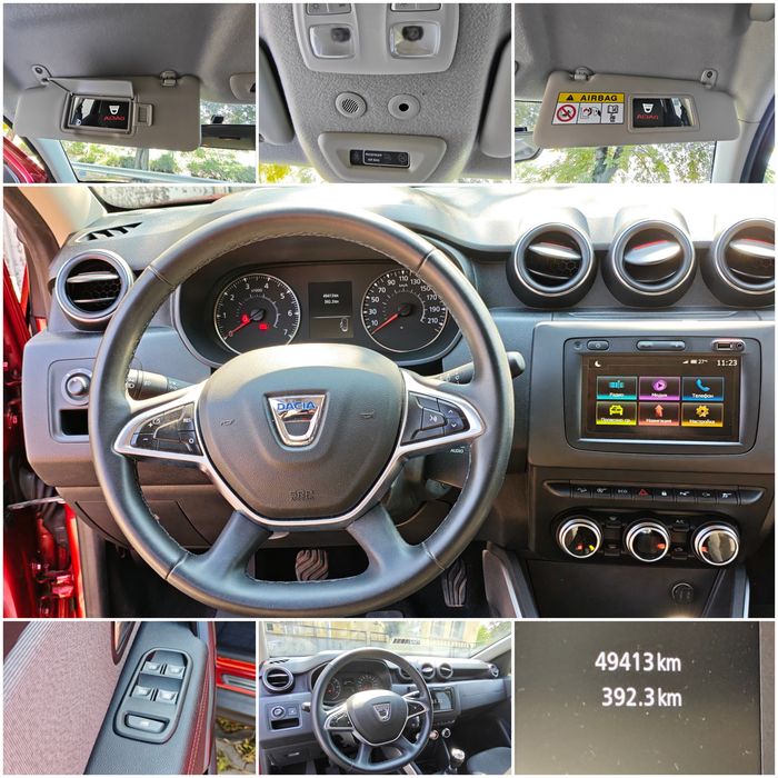 Dacia Duster 1.5 dCi 4x4 Red Line | Гаражна | 360 Камери | 1 СОБСТВЕНИК | 49 500 км|София
