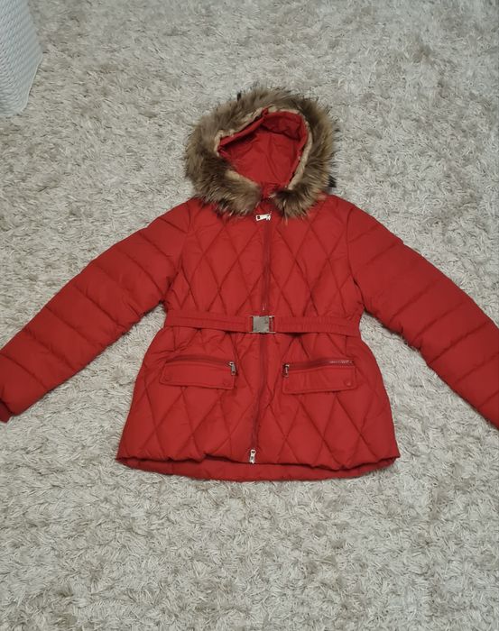 Salopeta rosie costum ski  rosu damă  BOGAS mărimea  L