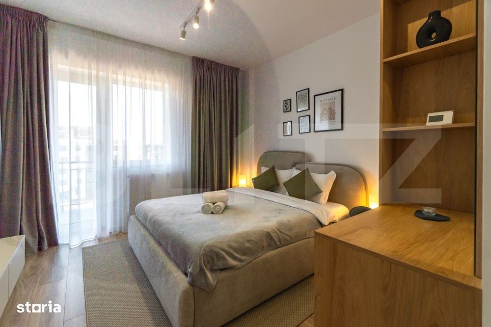 Apartament de inchiriat, 2 camere, 50 mp, zona Tractoru-Coresi