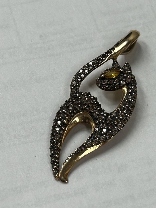 Кулон 585 красное золото