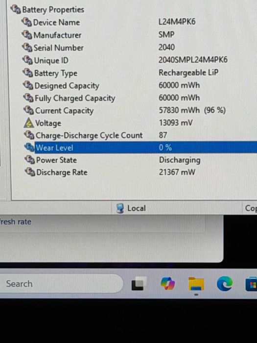 Lenovo LOQ Gen 11 MAXOUT`Core i5-13450H Nvidia RTX 5050 16GB DDR5 512GB SSD Батерия 100%