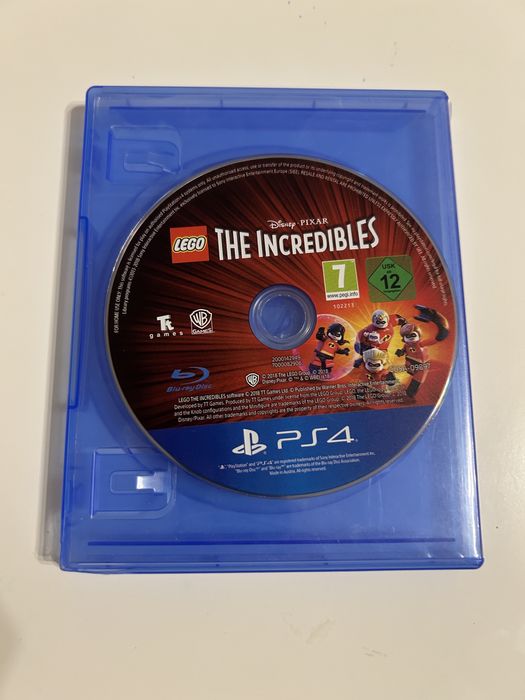 LEGO The Incredibles PS4 | Оригинальный диск | Детская семейная игра