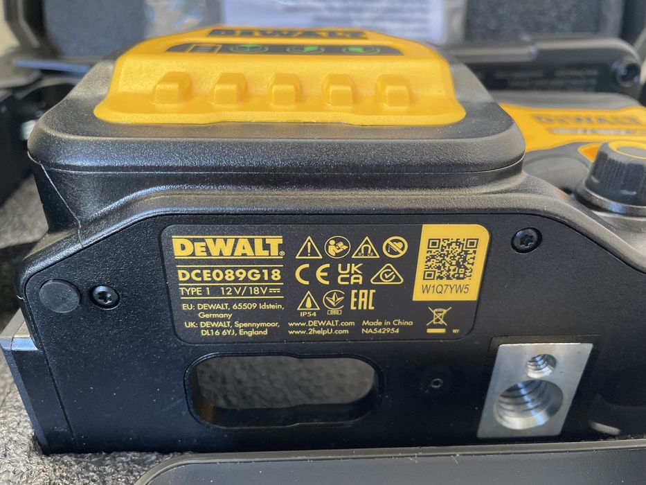 DeWALT DCE089D1G18-QW XR. / 18V. Laser Profesional 360° Grade. Original Nou !