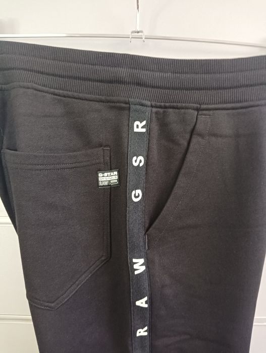 Оригинално долнище G-STAR RAW XS S  M L XL XXL 3XL мъжко черно анцуг