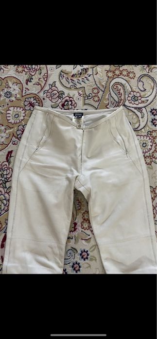 Женские кожаные брюки Gianfranco Ferre