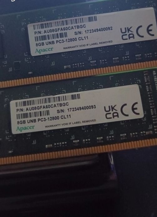 Vand RAM ddr3 16 gb