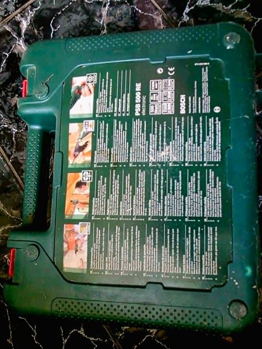 ударната бормашина/дрелка Bosch PSB 500 RE