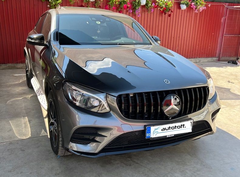 Grila Mercedes GLC X253 SUV compatibila cu GLC SUV (15-18) GT Panamericana Black