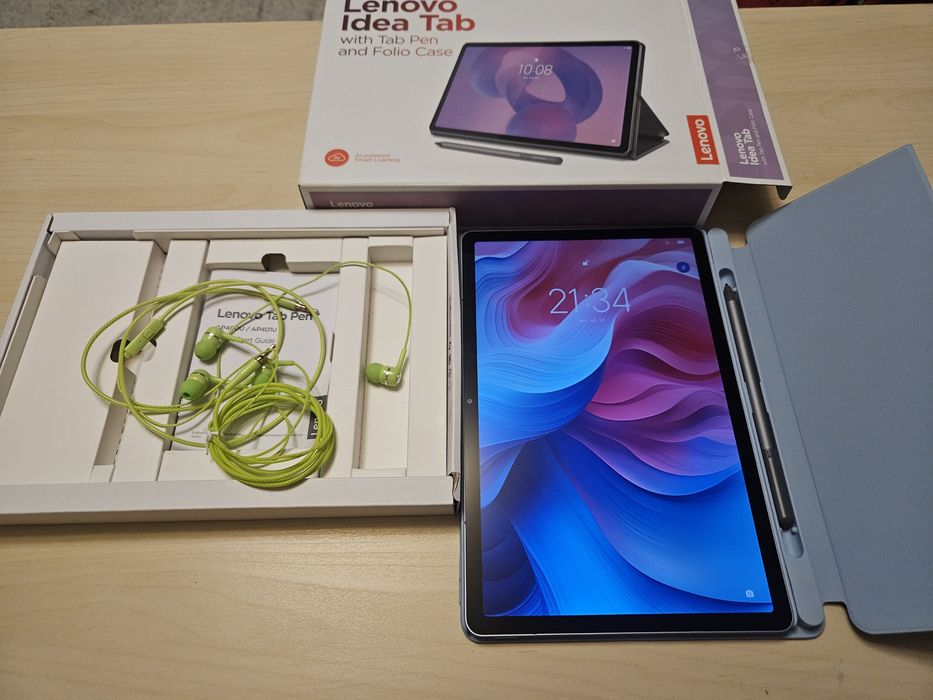 Lenovo Idea Tab 11" + Tab Pen + Husă Folio – Nouă, – 990 lei