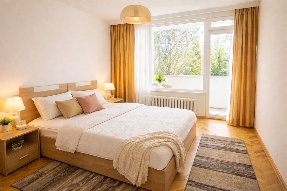 Дава се под наем Двустаен апартамент в Бургас, Лазур - 73 кв.м за 448.8 € - Снимка #1