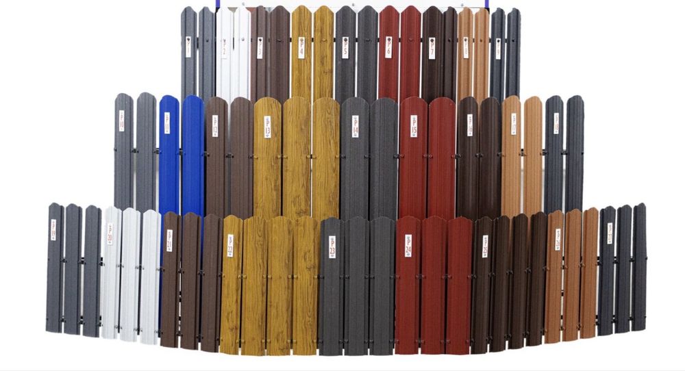 Sipca metalica de gard model 3D premium direct de la producator