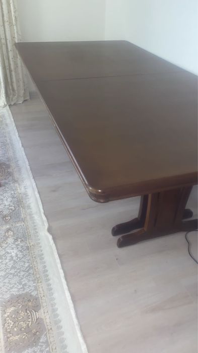 Деревянный стол 4м