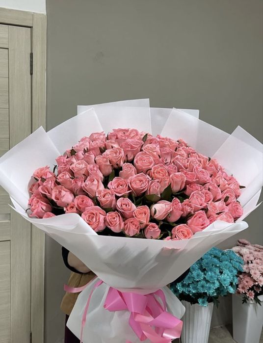 101 роза 39000тг!