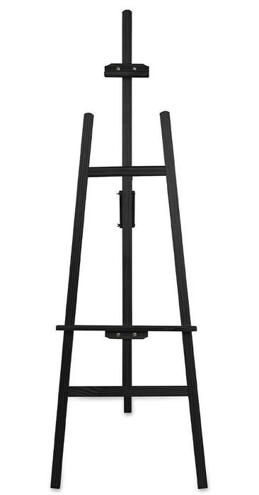 Дървен статив - 150 см - натурален, бял, черен и розов