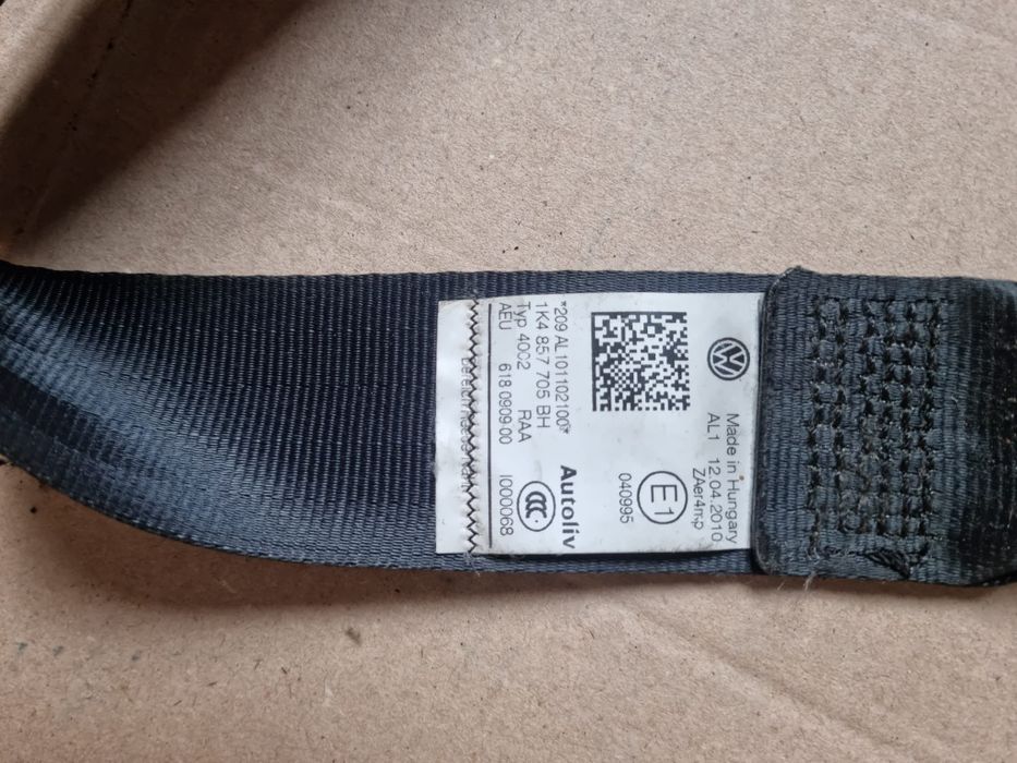 Centuri siguranta VW Golf 6 fata - spate