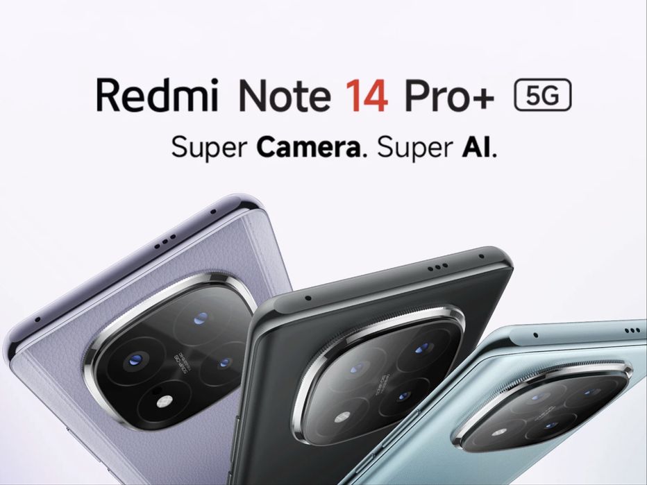 Новый Xiaomi Redmi Note 14 Pro+ 5G! Бесплатная Доставка!
