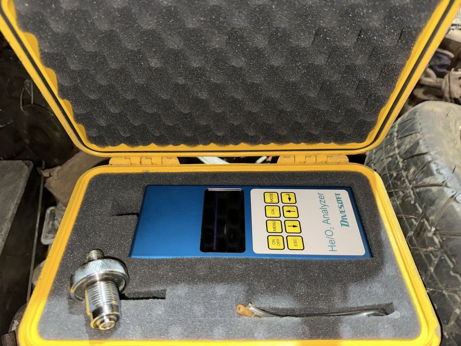 Dräger (Divesoft) He/O₂ Analyzer.