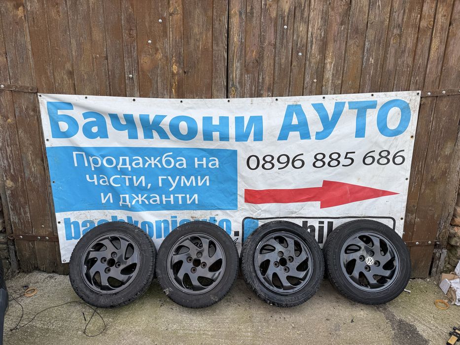 14 4х100 джанти с летни гуми