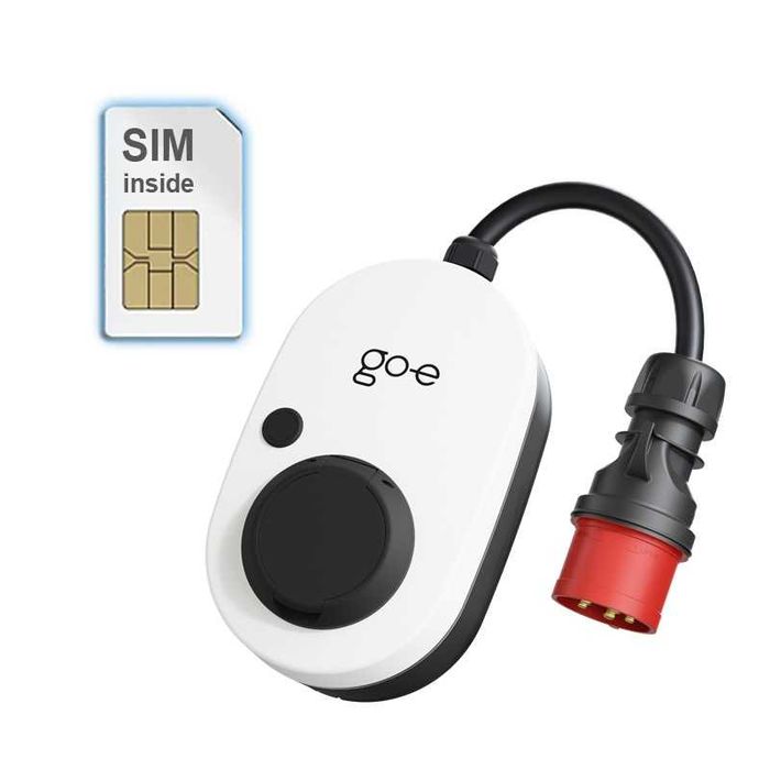 Мобилно зарядно go-e Charger Gemini Flex 2 трифазна 22 kW | SIM карта