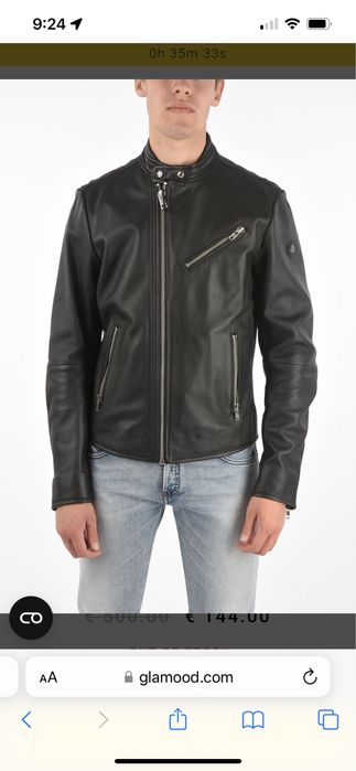 Diesel 100% кожено яке