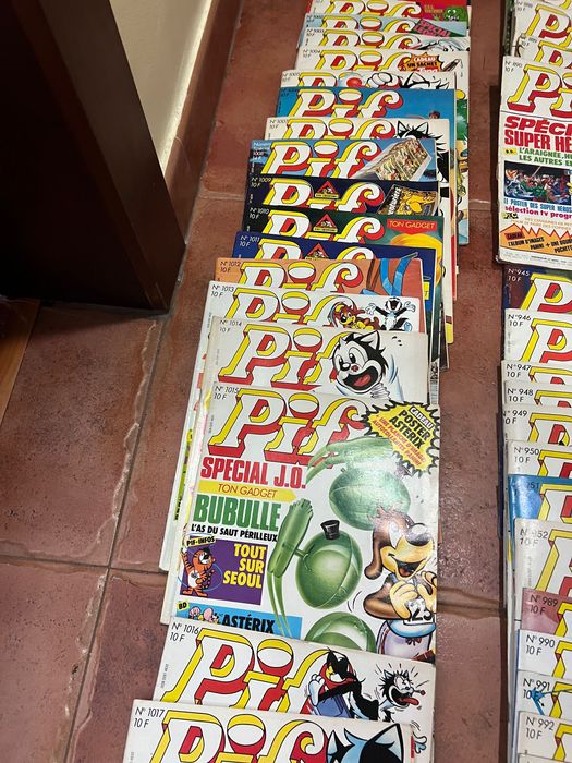 Списания Pif на френски език