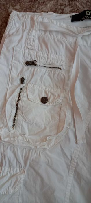 Бял дамски панталон