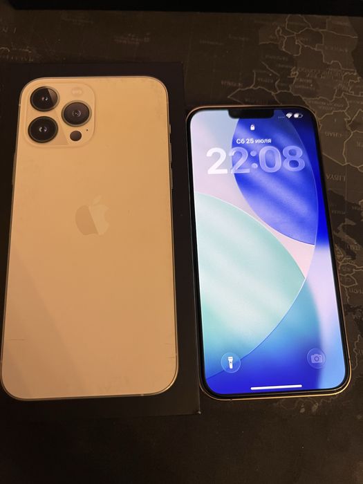 Iphone 13 pro max 256 gb 79% gold