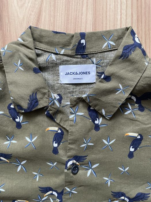JACK & JONES Originals / мъжка риза къс ръкав М/L